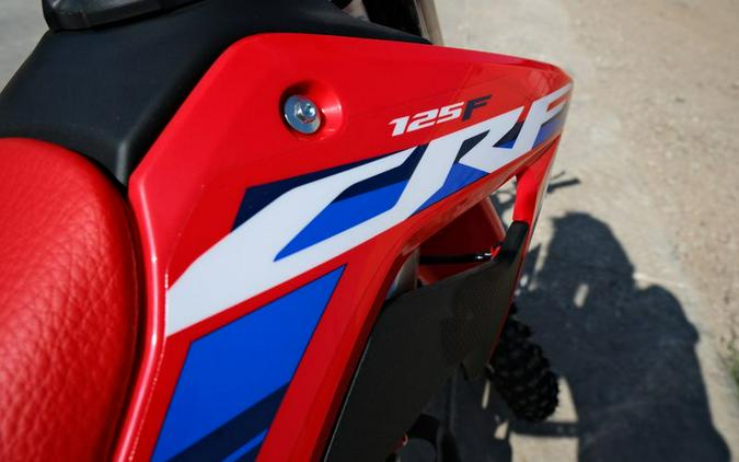 New 2025 HONDA CRF 125F RED