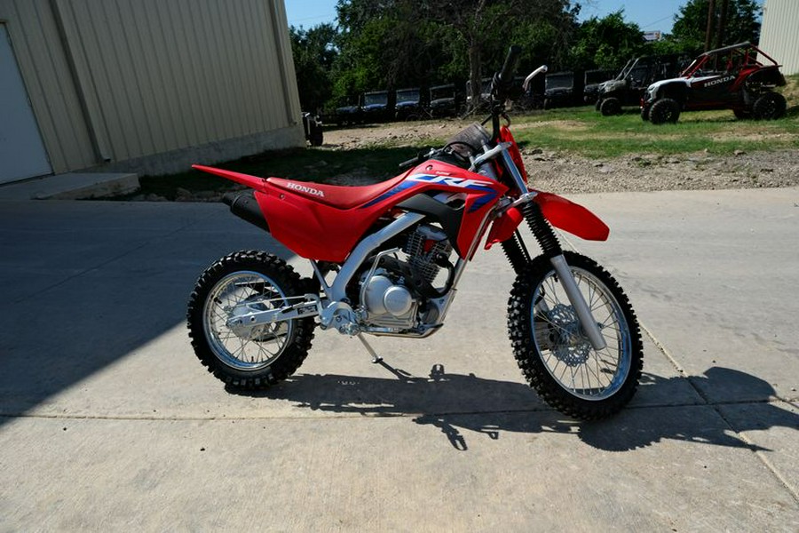 New 2025 HONDA CRF 125F RED