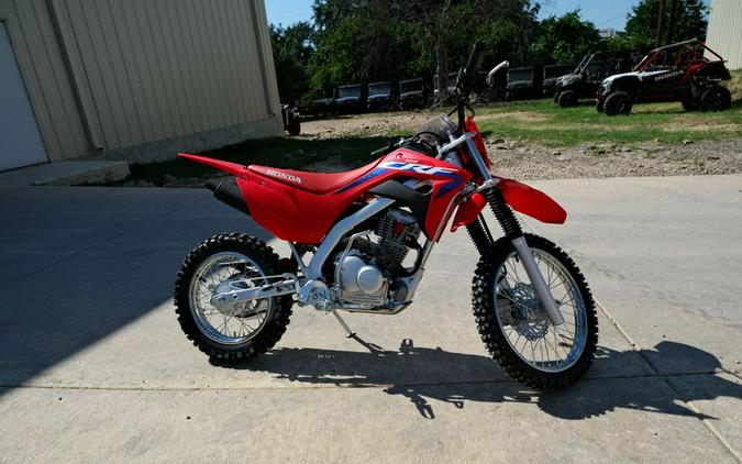 New 2025 HONDA CRF 125F RED