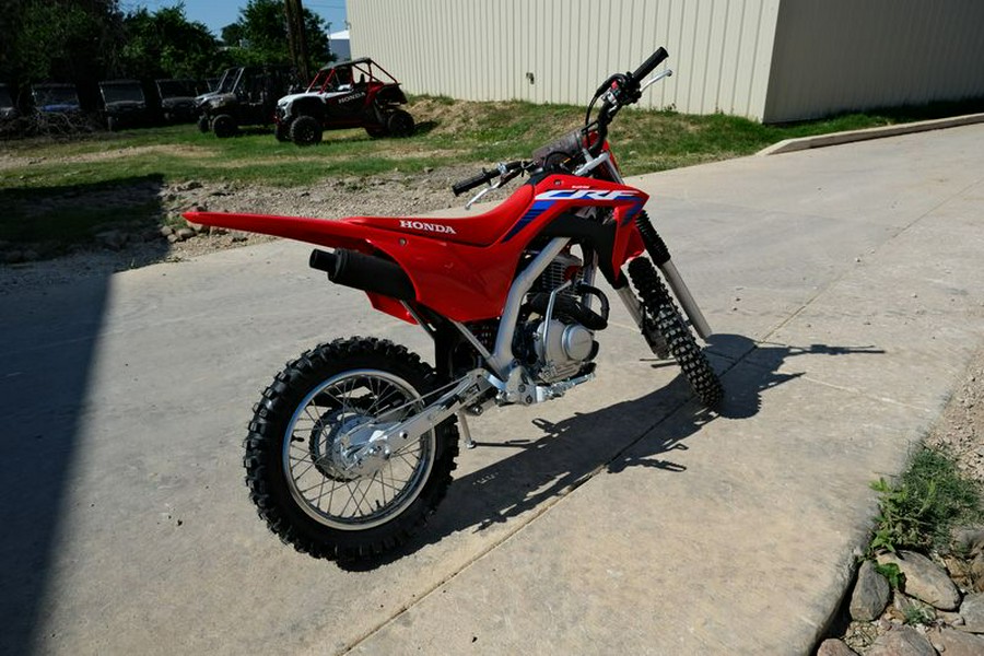 New 2025 HONDA CRF 125F RED