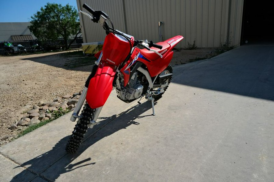 New 2025 HONDA CRF 125F RED