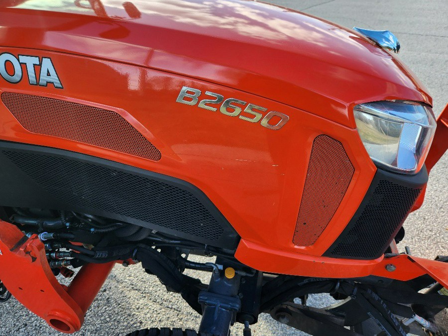 2017 Kubota B2650HSDC