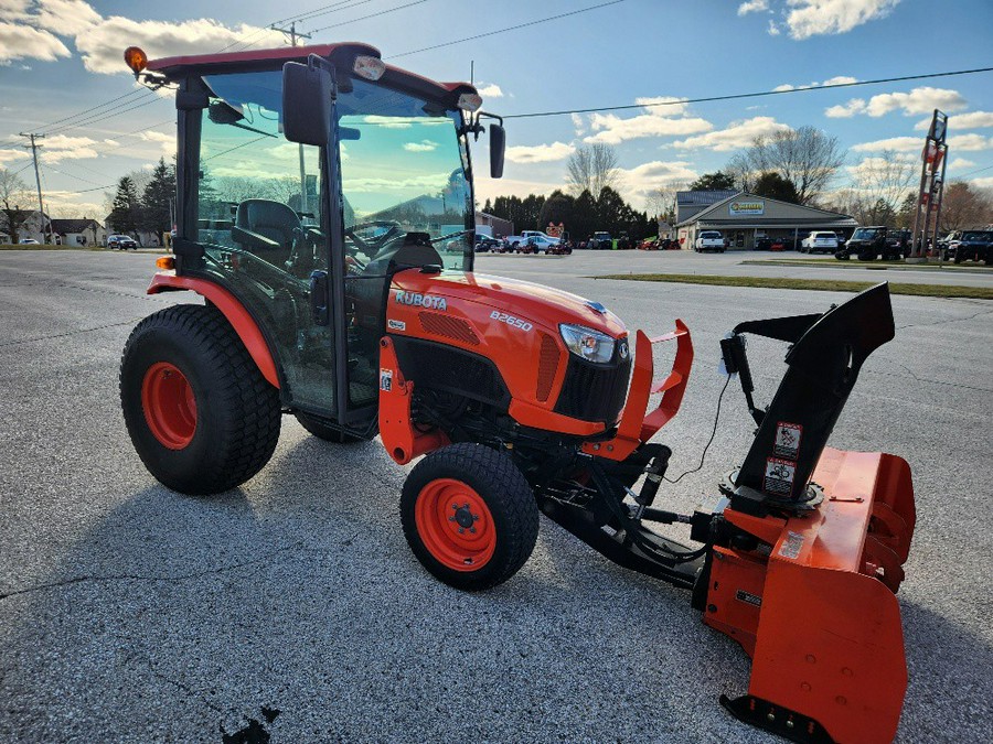 2017 Kubota B2650HSDC