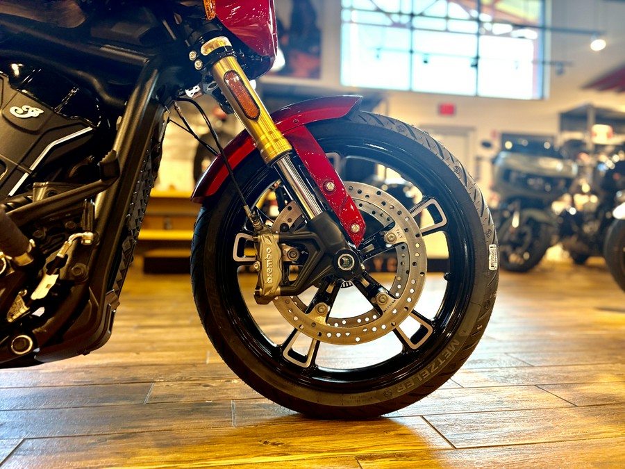 2026 Indian Motorcycle 101 SCOUT SUNSET RED WITH GRAPHICS 49ST Base