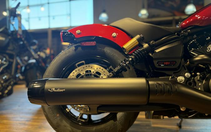 2026 Indian Motorcycle 101 SCOUT SUNSET RED WITH GRAPHICS 49ST Base