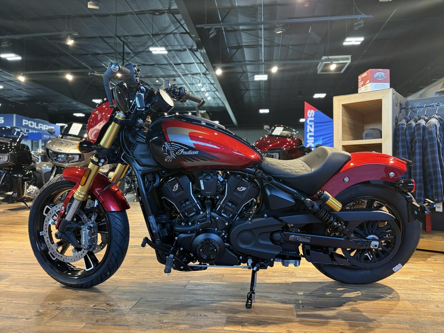 2026 Indian Motorcycle 101 SCOUT SUNSET RED WITH GRAPHICS 49ST Base