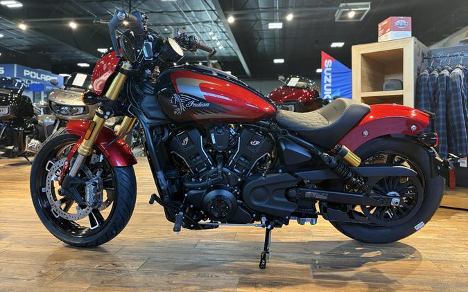 2026 Indian Motorcycle 101 SCOUT SUNSET RED WITH GRAPHICS 49ST Base
