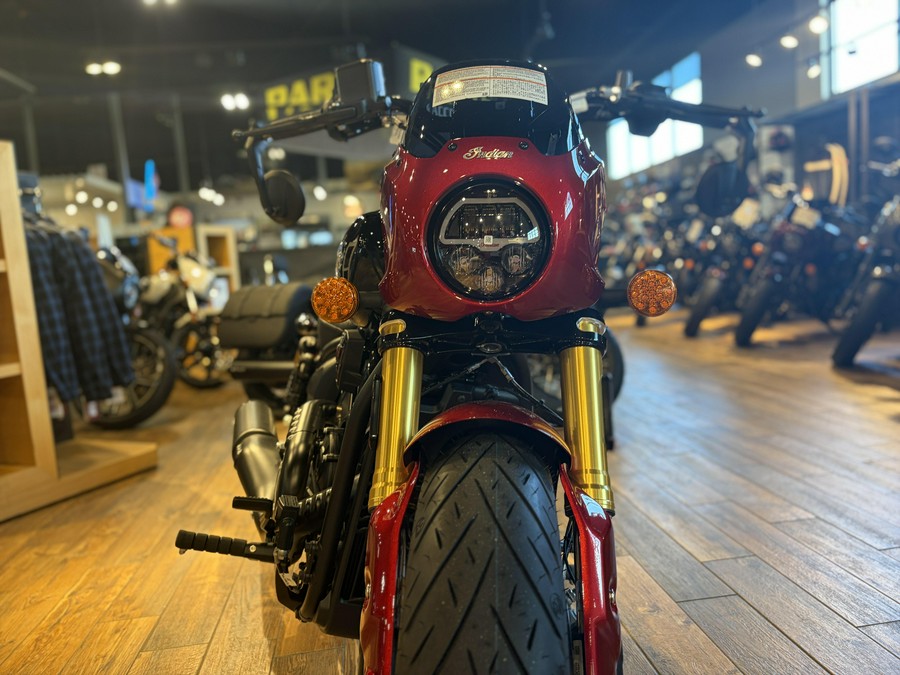 2026 Indian Motorcycle 101 SCOUT SUNSET RED WITH GRAPHICS 49ST Base