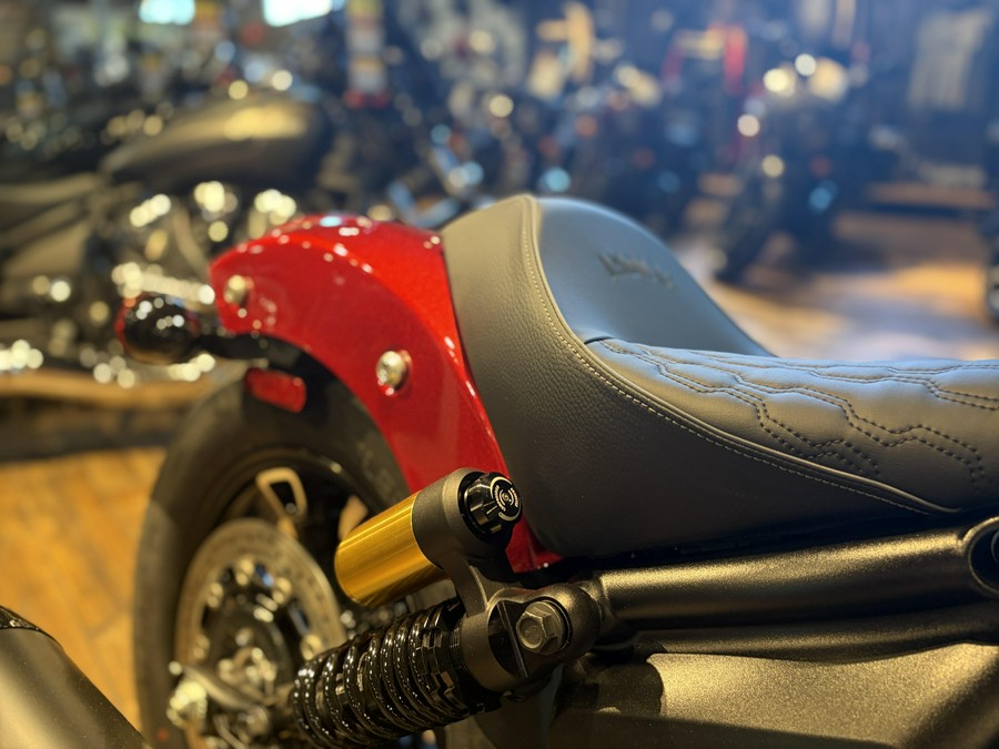 2026 Indian Motorcycle 101 SCOUT SUNSET RED WITH GRAPHICS 49ST Base