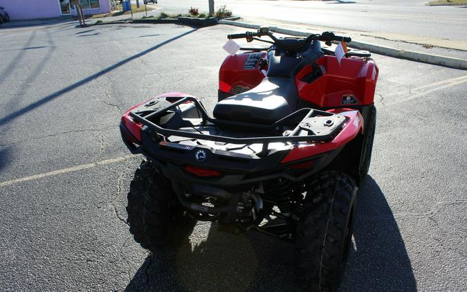 2024 Can-Am Outlander 500 Gray/Red