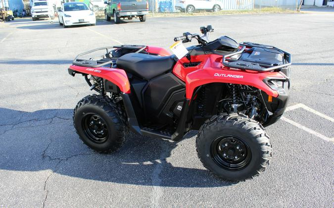 2024 Can-Am Outlander 500 Gray/Red