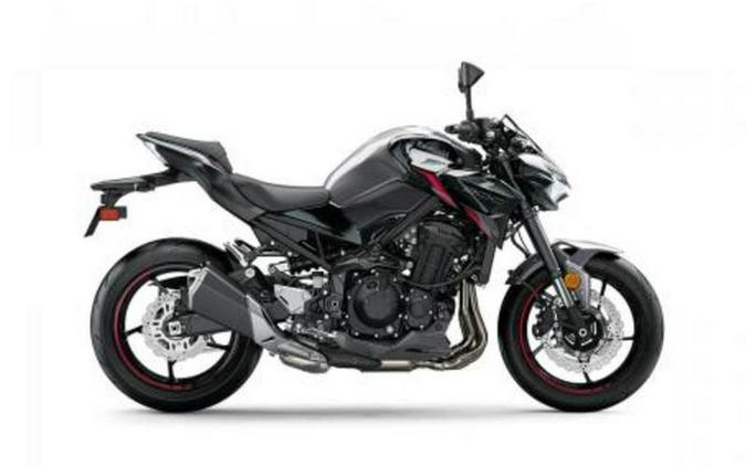 2023 Kawasaki Z900 ABS Metallic Black/Graphite Gray/Flat Black