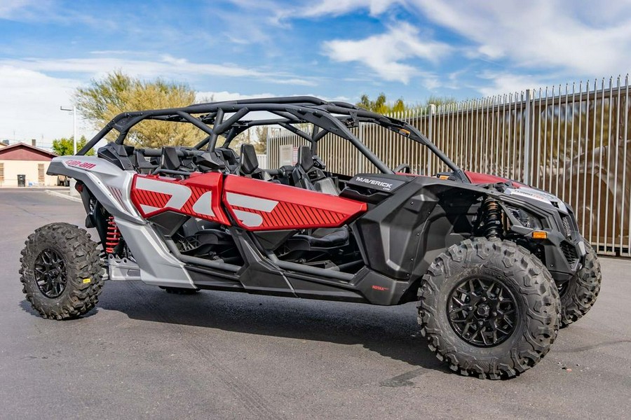 2024 Can-Am® Maverick X3 MAX DS Turbo Fiery Red & Hyper Silver