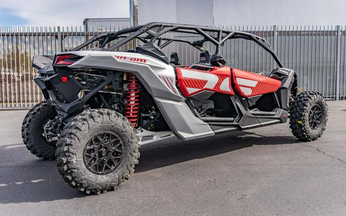 2024 Can-Am® Maverick X3 MAX DS Turbo Fiery Red & Hyper Silver