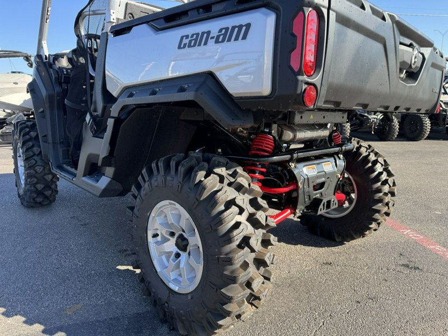 New 2024 CAN-AM DEFENDER X MR HD10 HYPER SILVER AND LEGION RED