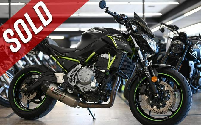 2018 Kawasaki Z650 ABS
