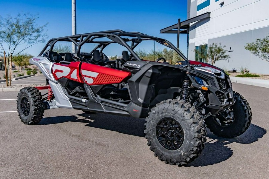 2024 Can-Am® Maverick X3 MAX RS Turbo RR Fiery Red & Hyper Silver