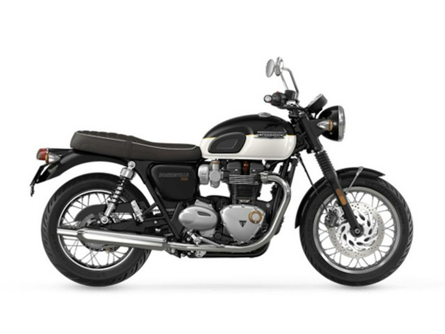 2024 Triumph Bonneville T120 Jet Black/Fusion White