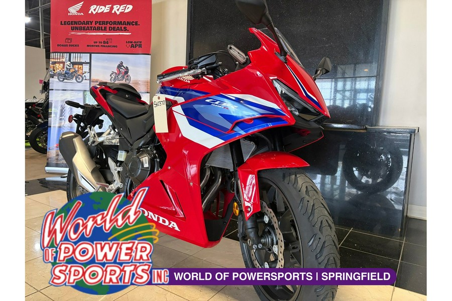 2025 Honda CBR500R ABS