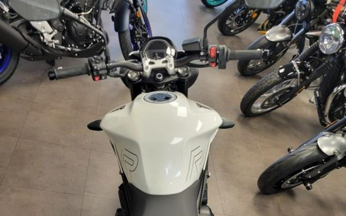 2024 Triumph Street Triple 765 R Crystal White