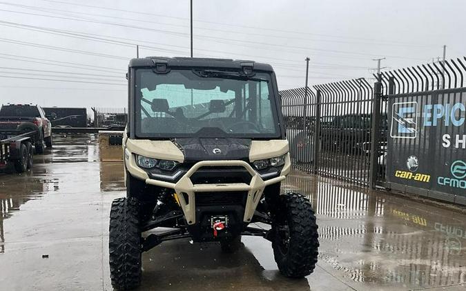 2024 Can-Am® Defender MAX Limited HD10 Desert Tan & Timeless Black