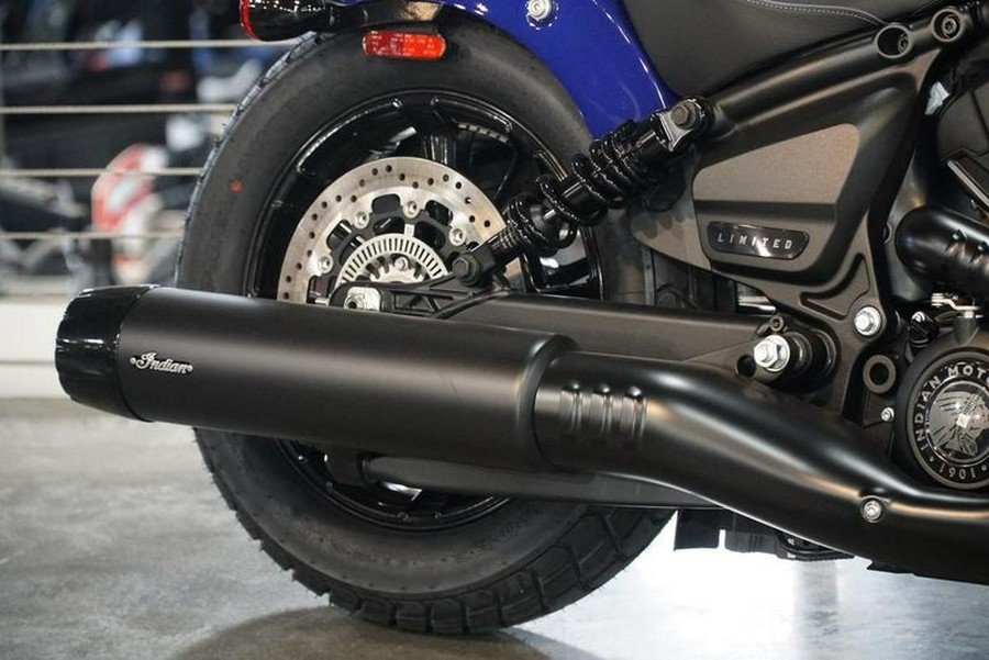2025 Indian Motorcycle® Scout® Bobber Limited +Tech Spirit Blue Metallic