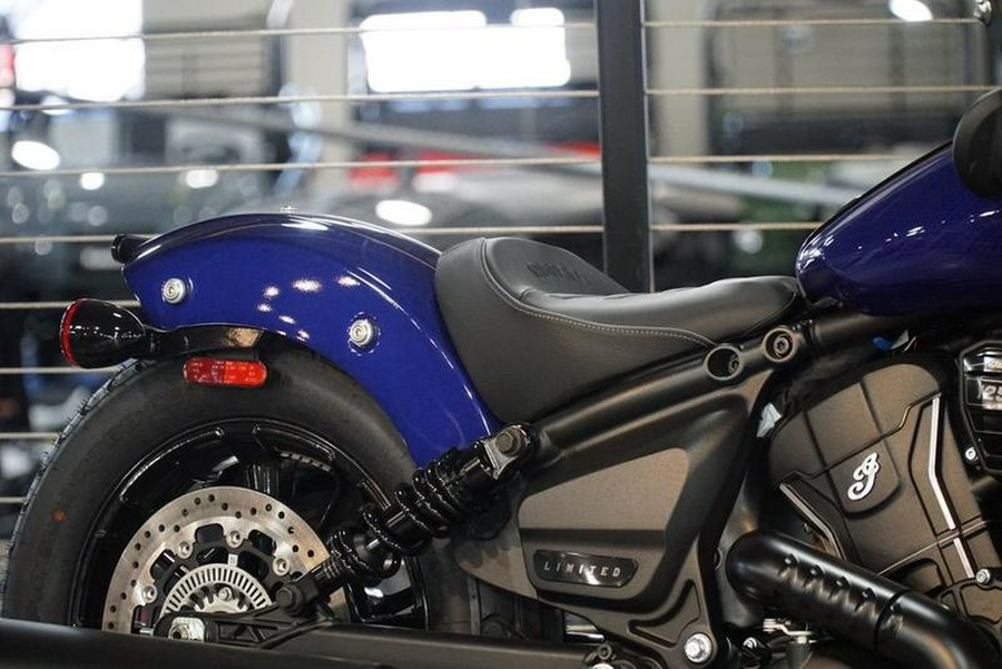 2025 Indian Motorcycle® Scout® Bobber Limited +Tech Spirit Blue Metallic