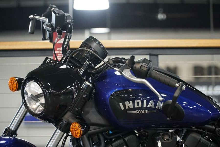 2025 Indian Motorcycle® Scout® Bobber Limited +Tech Spirit Blue Metallic
