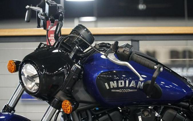 2025 Indian Motorcycle® Scout® Bobber Limited +Tech Spirit Blue Metallic