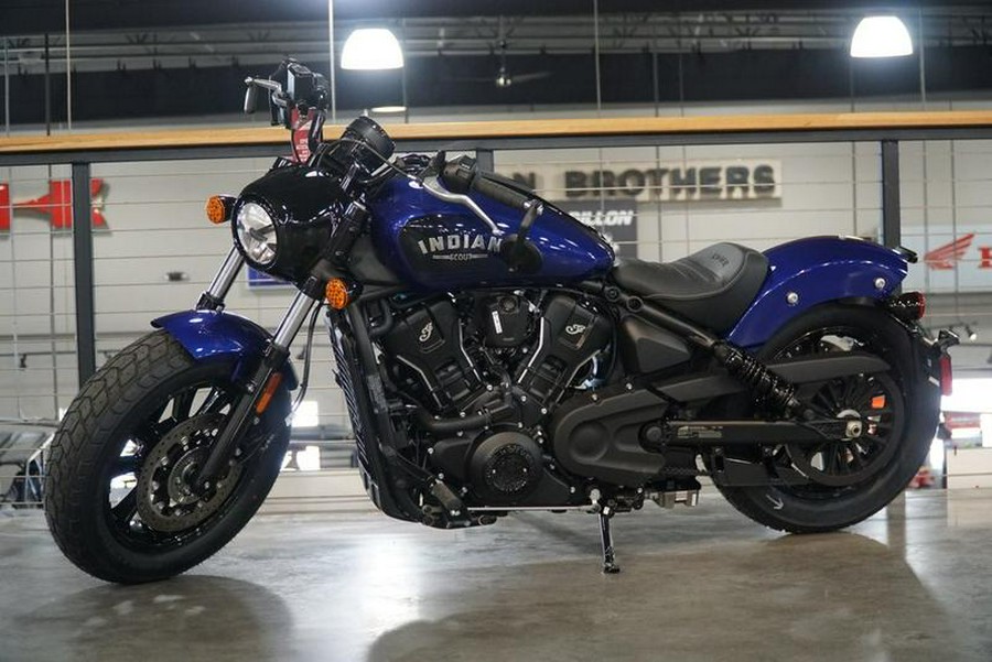 2025 Indian Motorcycle® Scout® Bobber Limited +Tech Spirit Blue Metallic