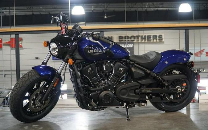 2025 Indian Motorcycle® Scout® Bobber Limited +Tech Spirit Blue Metallic
