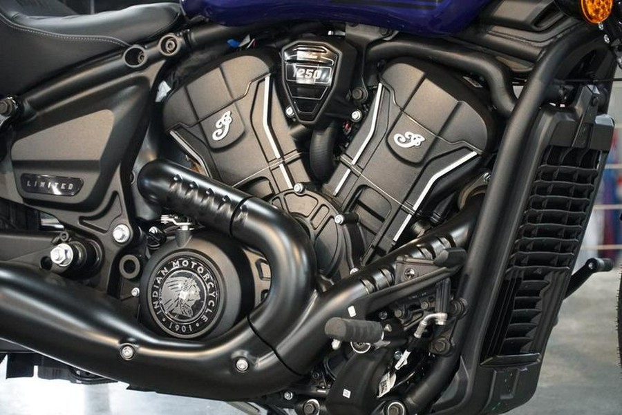 2025 Indian Motorcycle® Scout® Bobber Limited +Tech Spirit Blue Metallic