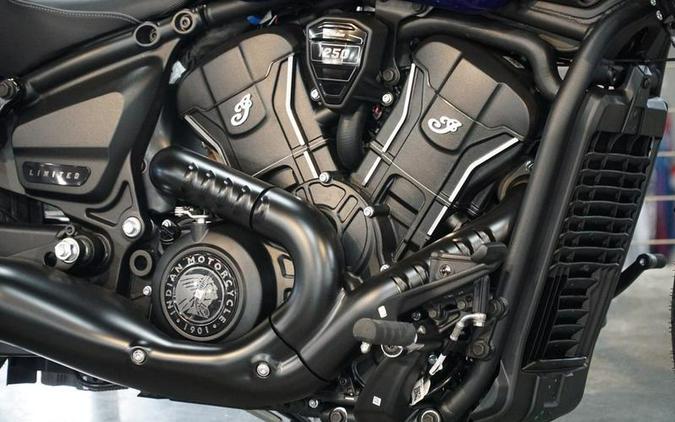 2025 Indian Motorcycle® Scout® Bobber Limited +Tech Spirit Blue Metallic