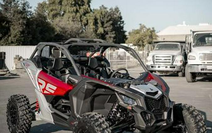 2024 Can-Am® Maverick X3 RS Turbo RR Fiery Red & Hyper Silver