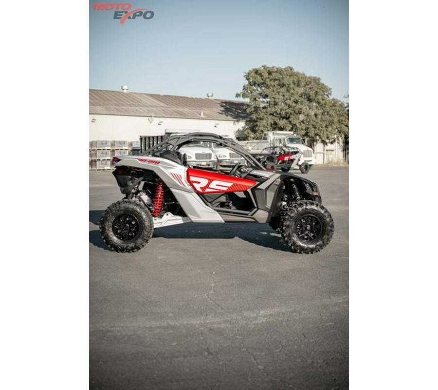 2024 Can-Am® Maverick X3 RS Turbo RR Fiery Red & Hyper Silver