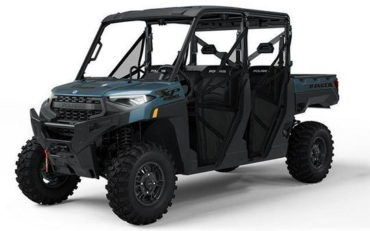 New 2025 POLARIS RANGER CREW XP 1000 PREMIUM BLUE SLATE