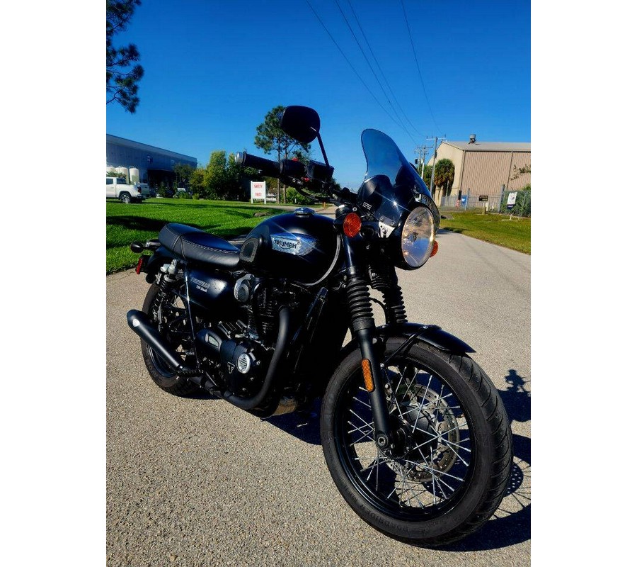 2018 Triumph Bonneville T100 Black Edition