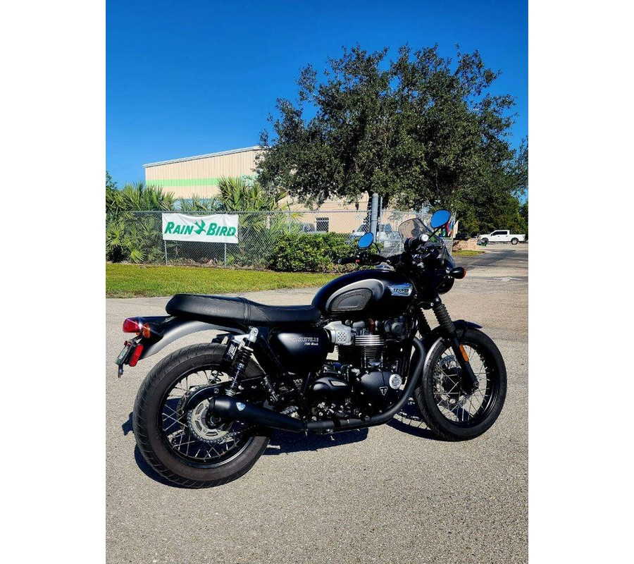 2018 Triumph Bonneville T100 Black Edition