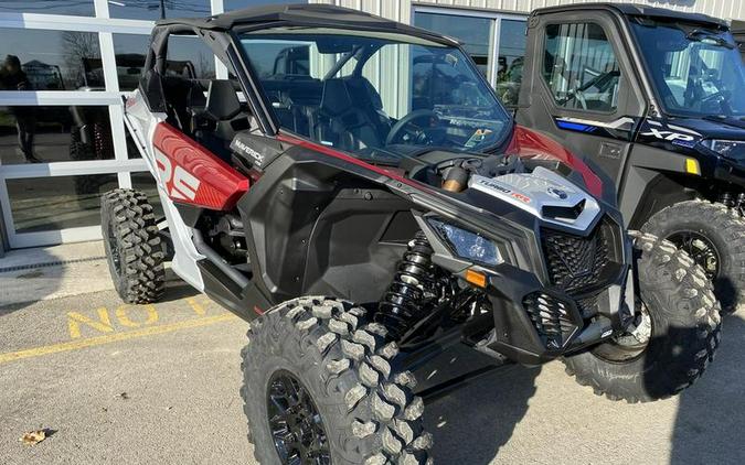 2024 Can-Am® Maverick X3 RS Turbo RR Fiery Red & Hyper Silver