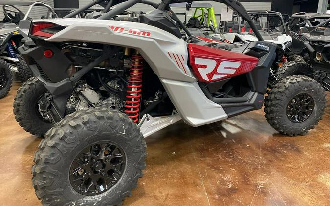 2024 Can-Am® Maverick X3 RS Turbo Fiery Red & Hyper Silver