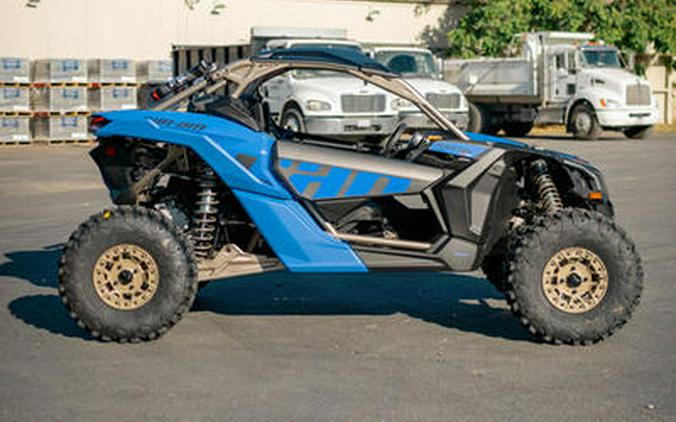 2024 Can-Am® Maverick X3 X rs Turbo RR with Smart-Shox Dazzling Blue & Carbon Black