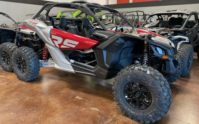 2024 Can-Am® Maverick X3 RS Turbo RR Fiery Red & Hyper Silver