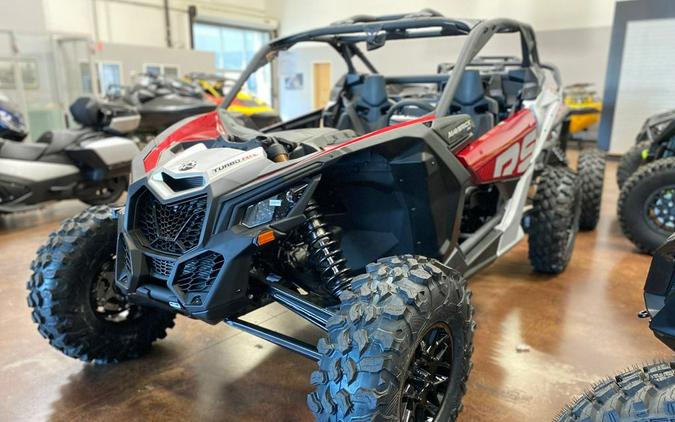 2024 Can-Am® Maverick X3 RS Turbo RR Fiery Red & Hyper Silver