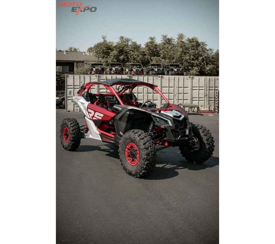 2024 Can-Am® Maverick X3 X rs Turbo RR with Smart-Shox Fiery Red & Hyper Silver