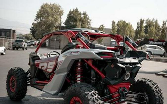 2024 Can-Am® Maverick X3 X rs Turbo RR with Smart-Shox Fiery Red & Hyper Silver