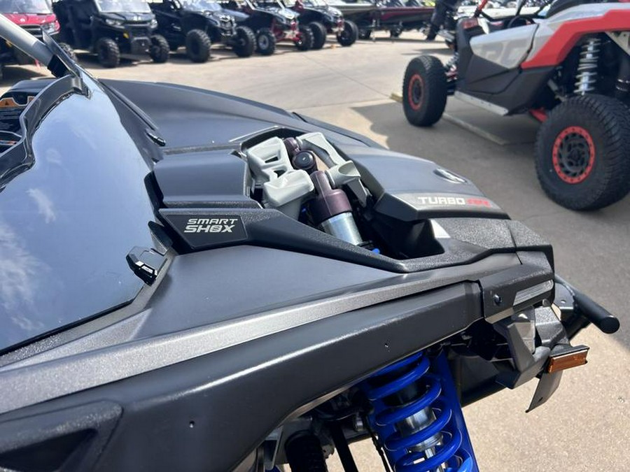 2022 Can-Am® Maverick X3 MAX X rs Turbo RR Intense Blue / Carbon Black / Chalk Grey