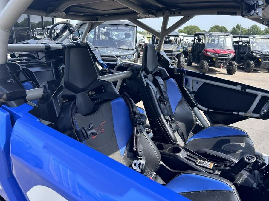 2022 Can-Am® Maverick X3 MAX X rs Turbo RR Intense Blue / Carbon Black / Chalk Grey