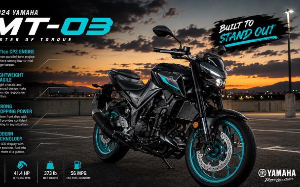 2024 YAMAHA MT 03 - F014654