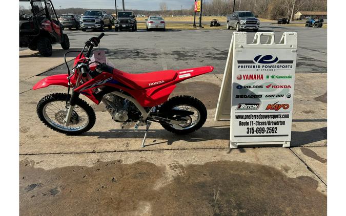 2024 Honda CRF 125F Red