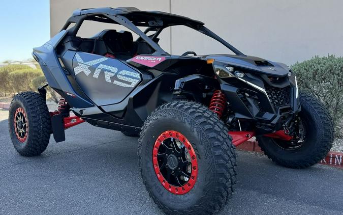 2026 Can-Am® Maverick R X RS with Smart-Shox Dusty Navy